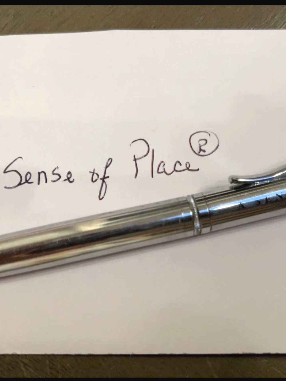 The Carlyle Hotel NYC Ball-Point Pen Sense of Place New York Desk